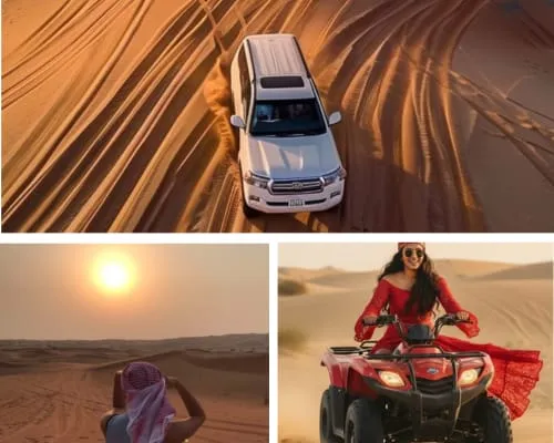 Premium Desert Safari Dubai AED 160 per person with dinner live shows and desert camp experience